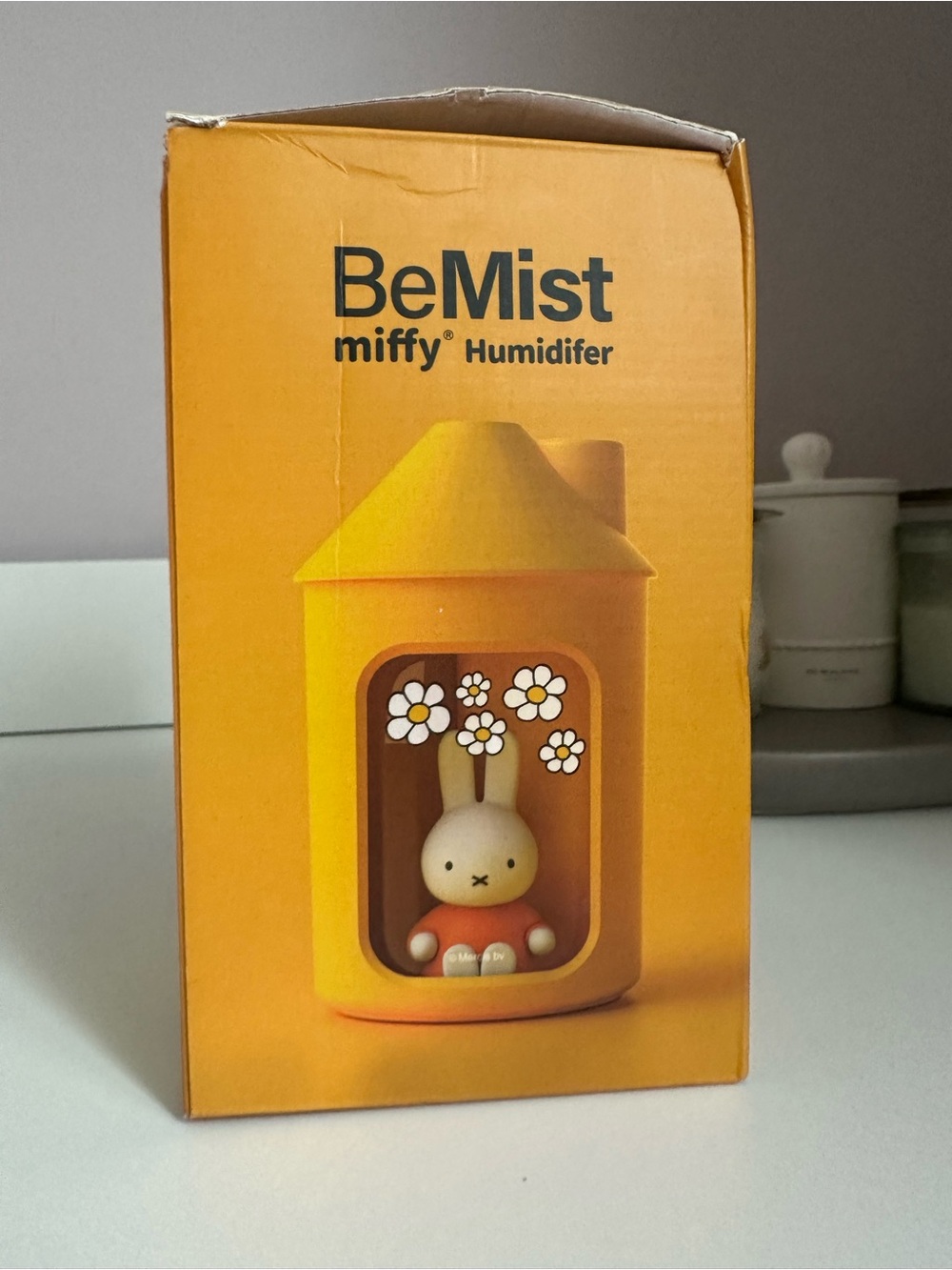 BeMist Miffy Humidifier - Yellow - Small and Compact Desktop Use